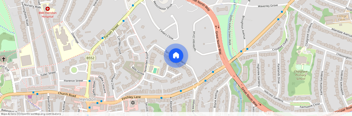 Tenterden Gardens, Hendon