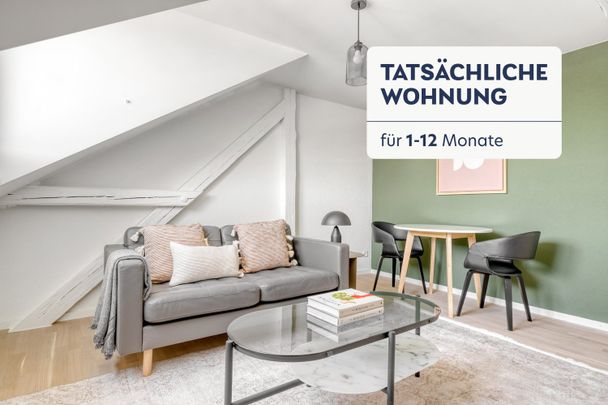 2.5 Zr im Weinegg, 10 Min. z Seefeld, voll möbliert, flex Mietdauer - Photo 1