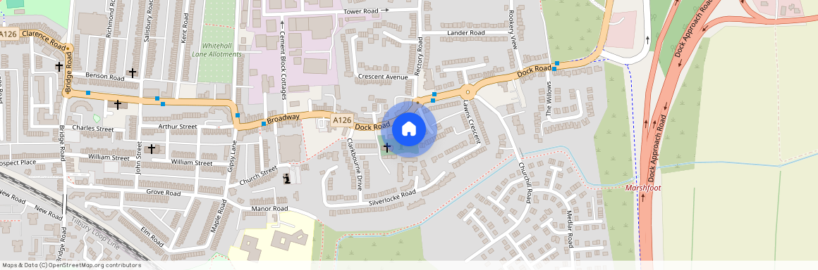 Lawns Place, Dock Road, Grays, RM17