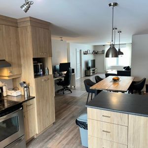 Grand 4 ½ moderne style condo avec terrasse immense à Waterville - Photo 2