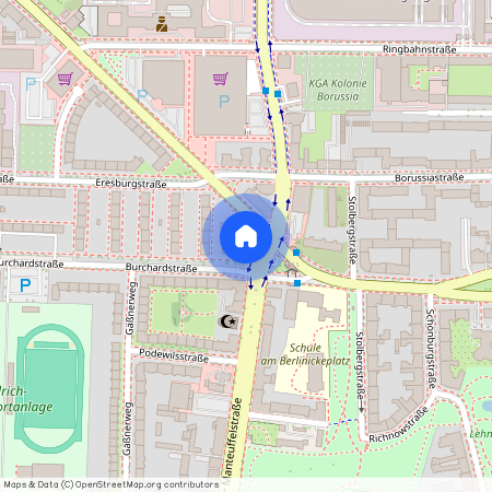 manteufrlstr.2, 12103 Berlin - Tempelhof