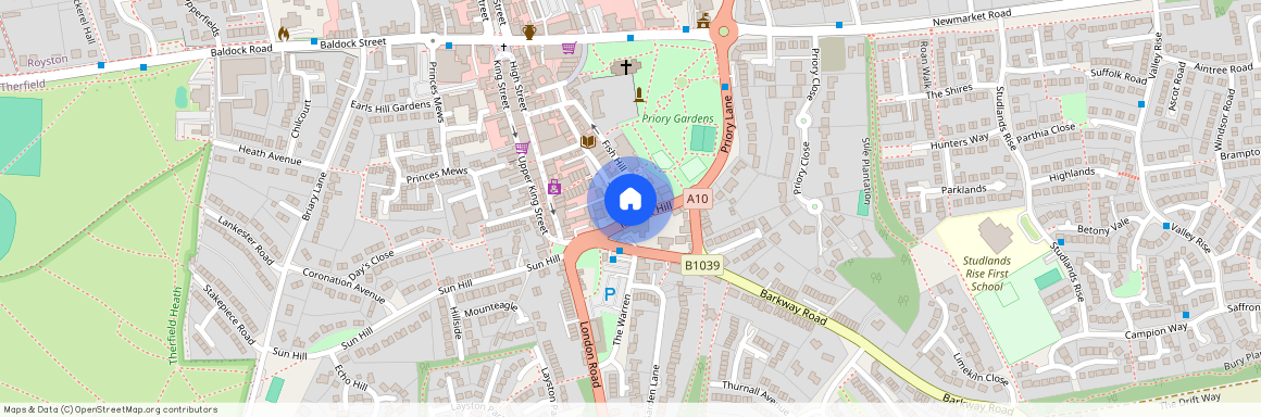 Market Hill, Royston, Hertfordshire, SG8 9JG.