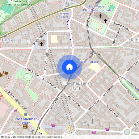 Steinstraße, 81667 München