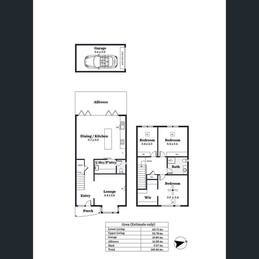 STUNNING 3 BR TOWNHOUSE WITH SINGLE GGE IN HEART OF NORTH ADELAIDE - Photo 1