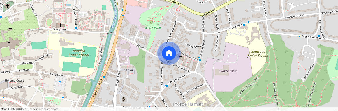 Albert Place, Norwich, Norfolk, NR1