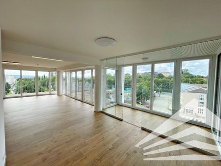 Lichtdurchflutete, große 2 Zimmer-Neubauwohnung mit großer Terrasse & Küche! - Foto 3