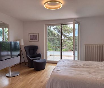 6.5-Zimmer-Doppeleinfamilienhaus mit grossem Garten, Pool und Weits... - Photo 6