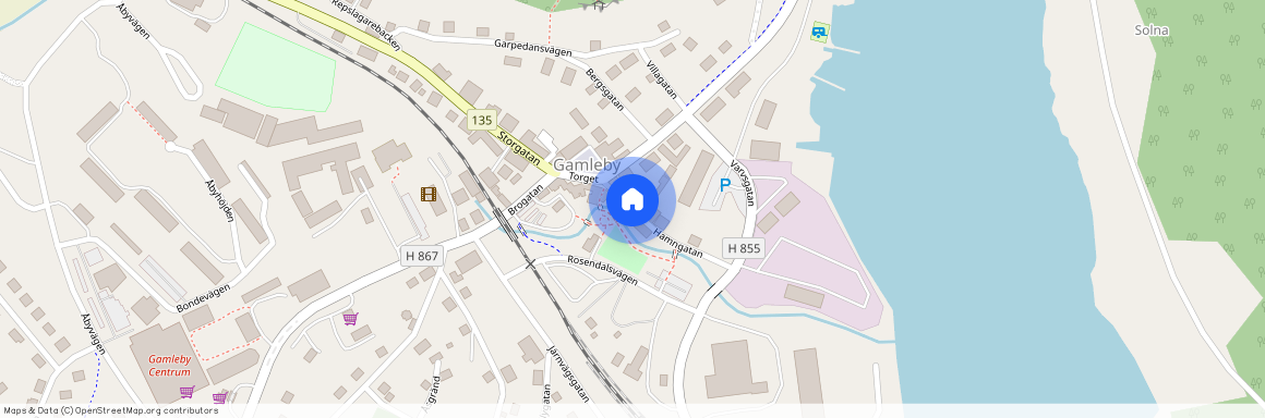 Hamngatan, Gamleby