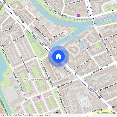 Kostverloren, 9718 NJ, Friesestraatweg, Groningen