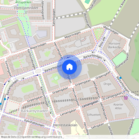 Herculesgatan, Järfälla