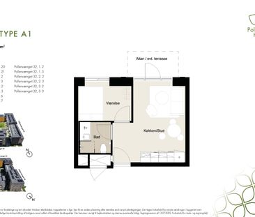 Skøn 2 værelses til leje i Tilst - Photo 1