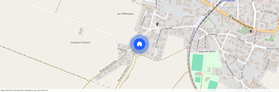 Le Borbet 39, Courtemautruy