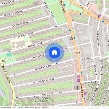 Fairfax Road, Harringay Ladder, London, N8