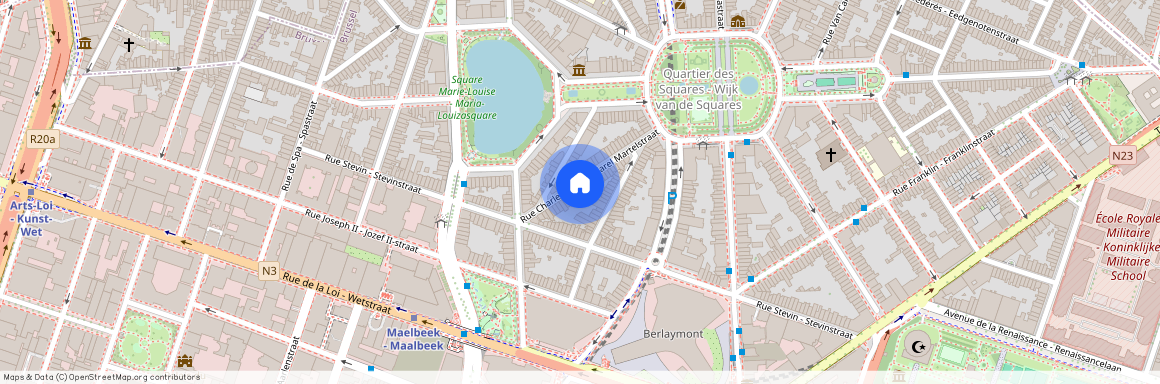 Rue Charles Martel, 27, 1000, Bruxelles