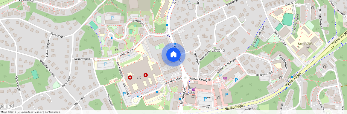 Ektorpsvägen, Nacka