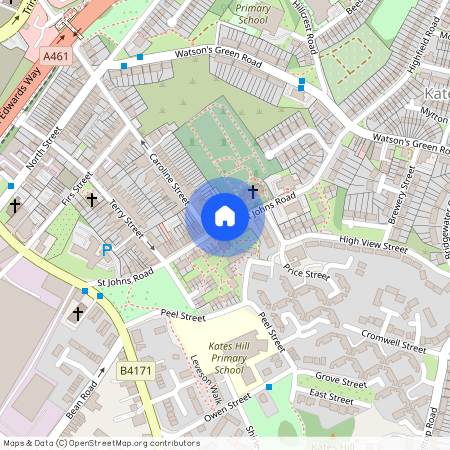 St Johns Road, Dudley, DY2