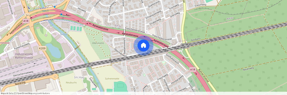 Obermattweg 18 b, 5033 Buchs AG