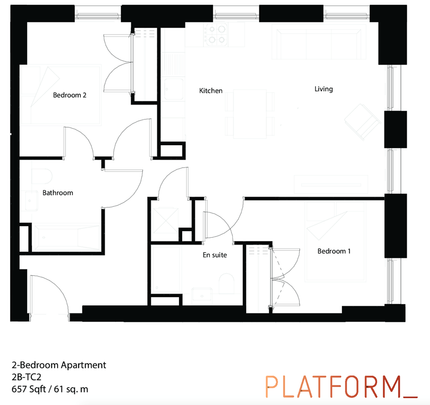 Two Bed (2), PLATFORM_GLASGOW - Photo 1