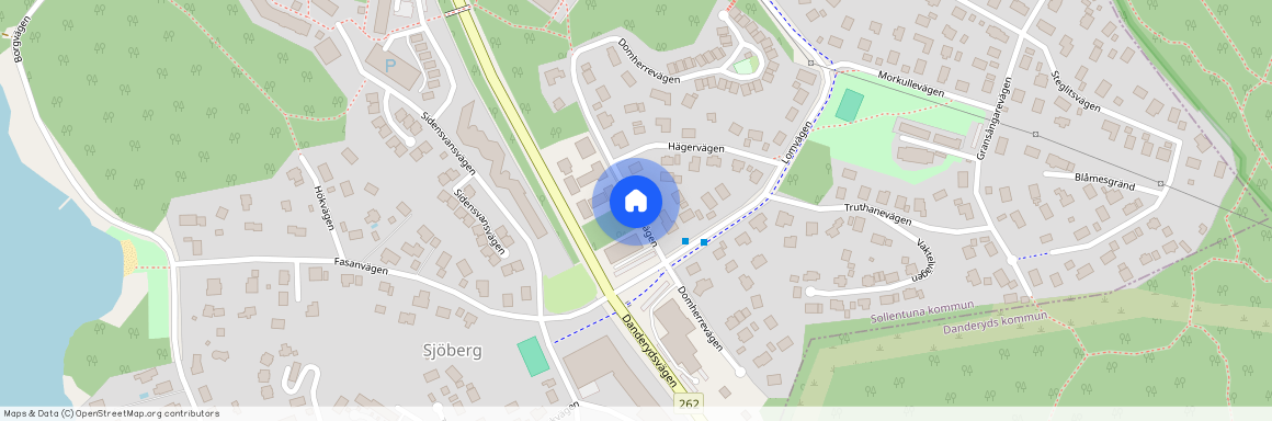 Domherrevägen, Sollentuna