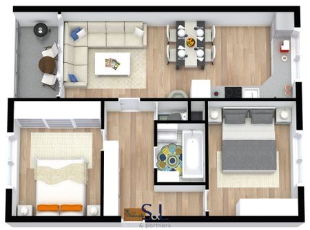 Pronájem bytu 3+kk 70 m² - Фото 5