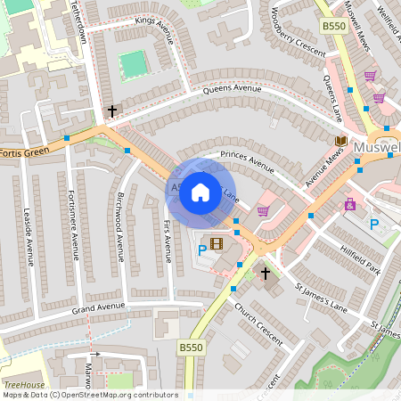 Fortis Green Road, Muswell Hill, London, N10