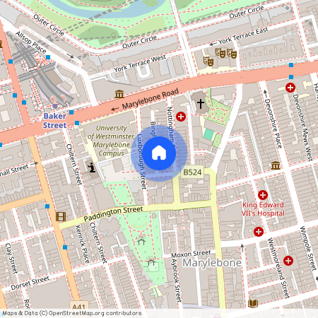 Bingham Place, London W1U