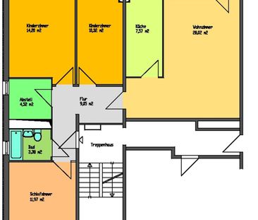 Barrierearme 4-Raum-Wohnung mit Aufzug + Pflegedienst - Foto 1
