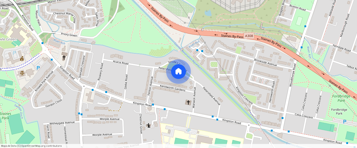 TW18 1DL, Staines-Upon-Thames