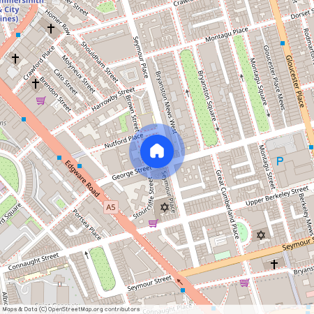 Cumberland Mansions, George Street, W1H
