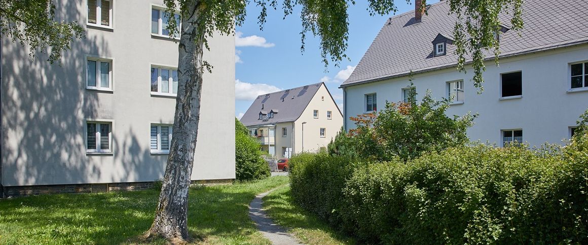 2-Raum-Wohnung im Grünen mit Dusche - Photo 1