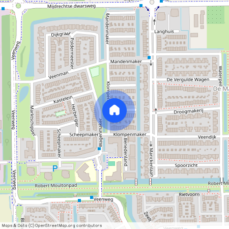 Klompenmaker 30, de Maricken-Veenzijde, 3648LB, Wilnis