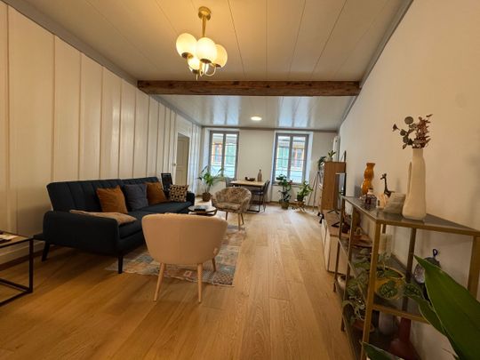 Charming and newly renovated 2.5-room apartment in a sunny and quiet location in Twann - Foto 1