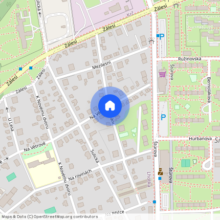 V Pláni, Praha - Lhotka