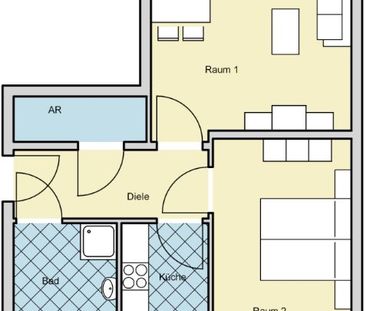Seniorengerechte Wohnung Ü60 mit WBS - Foto 6