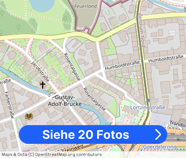 ** Große 2-Zimmer-Whg. mit Parkett im Zentrum-Nordwest ** - Foto 1