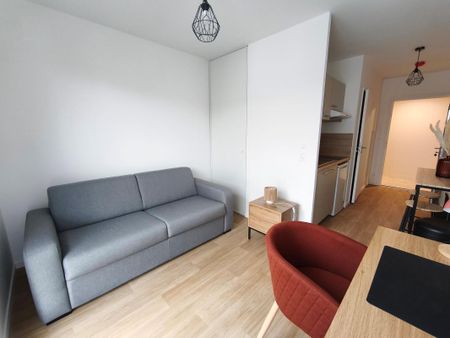 Location Appartement 1 pièce Meublé 17m² NANTES 44300 - Photo 2
