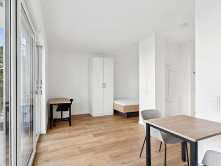 Top-Lage, Top-Stil! Möbliertes 1-Zimmer-Apartment im Neubau – Erstbezug in Uni-Nähe - Photo 4