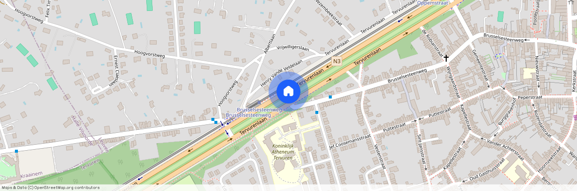 Brusselsesteenweg, Tervuren
