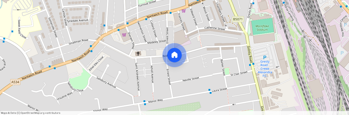 Room 2 @ 124 Bedford Street, Crewe, CW2