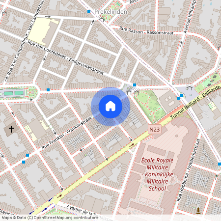 Rue Franklin, 145, 1000, Bruxelles