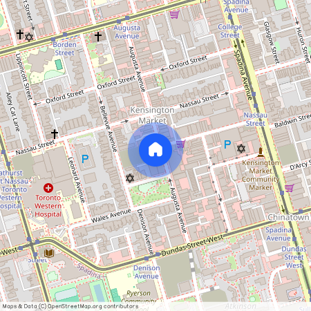 196 Augusta Avenue nd/3rd Flr, Toronto