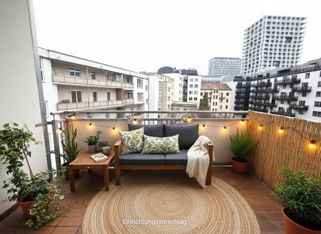 Innerstädtisch Wohnen mit BALKON und NEUER KÜCHE - Foto 4