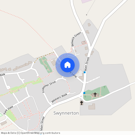 Early Lane, Swynnerton, Stone