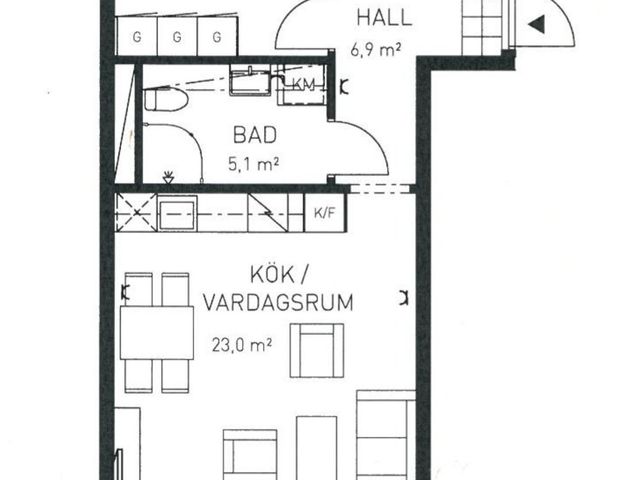 Nynäsvägen, Handen - Foto 1