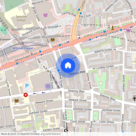 Silk District, London, E1