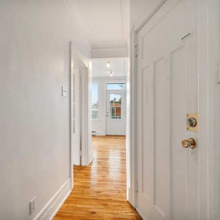 Plateau, petit 4 1/2 de 2 chambres, 1395$ - près de l'avenue Mont-Royal, disponible, coin d'immeuble et dernier étage - Photo 4