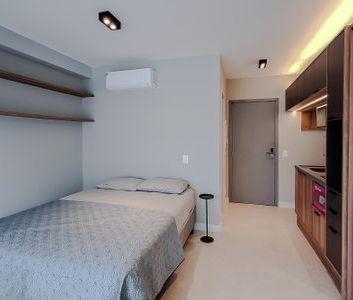 Studio para alugar com 25m², 1 quarto e sem vaga - Foto 3