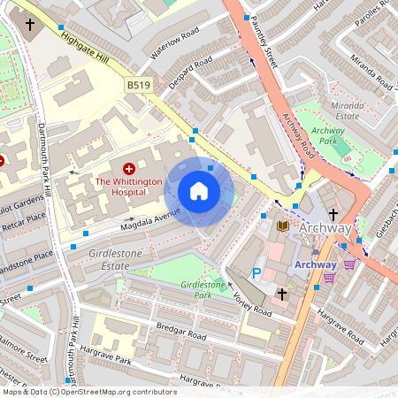 Salisbury Walk, N19 5DS