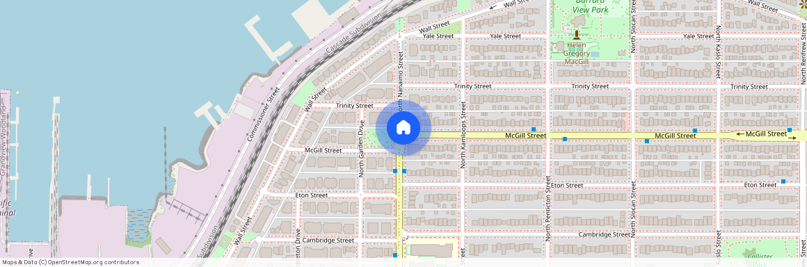 google map, Vancouver, Vancouver, Metro Vancouver, V5K