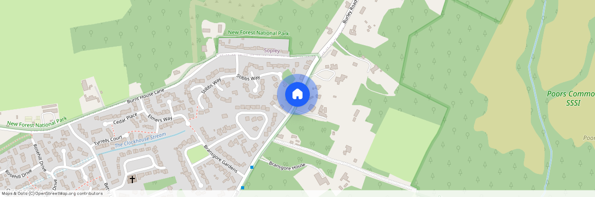 Burley Road, Bransgore, Dorset